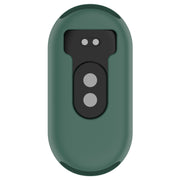 For Xiaomi Mi Band 8 Pure Color Silicone Watch Protective Case(Dark Green)