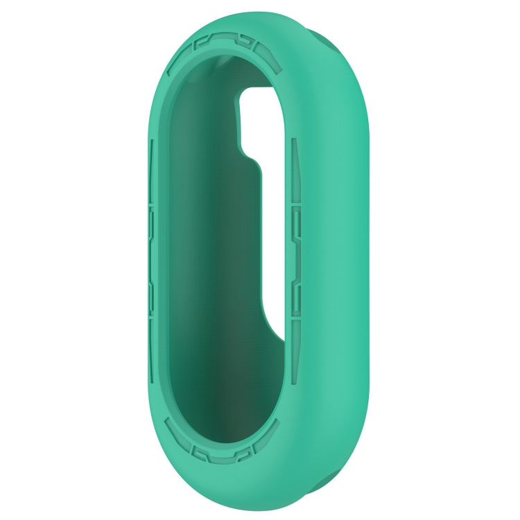 For Xiaomi Mi Band 8 Pure Color Silicone Watch Protective Case(Teal)
