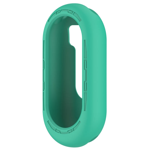 For Xiaomi Mi Band 8 Pure Color Silicone Watch Protective Case(Teal)