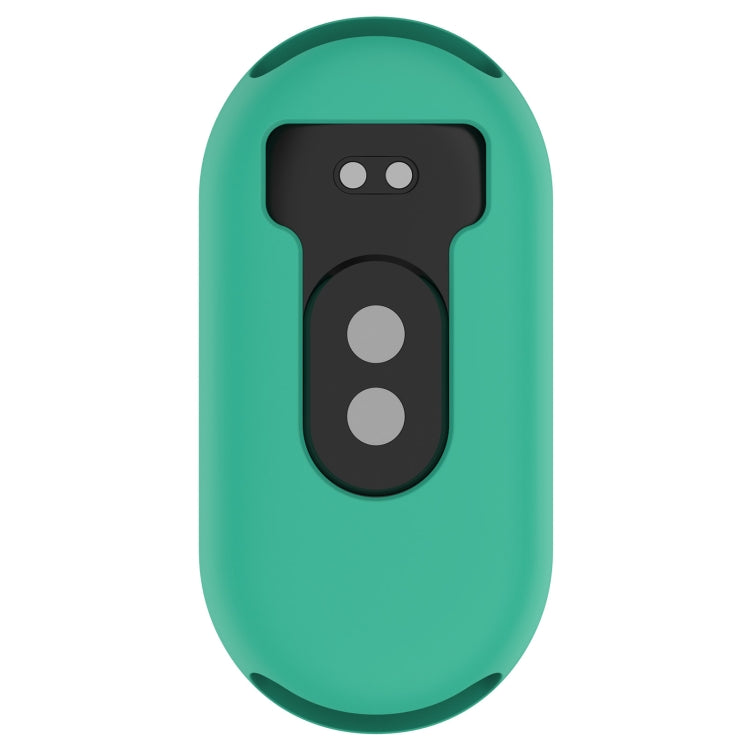 For Xiaomi Mi Band 8 Pure Color Silicone Watch Protective Case(Teal)