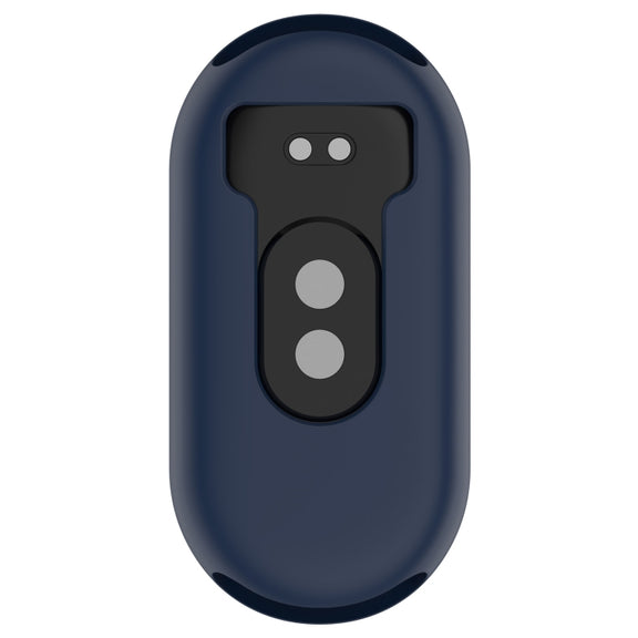 For Xiaomi Mi Band 8 Pure Color Silicone Watch Protective Case(Midnight Blue)