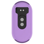For Xiaomi Mi Band 8 Pure Color Silicone Watch Protective Case(Purple)