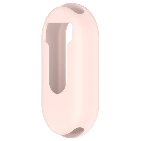 For Xiaomi Mi Band 8 Pure Color Silicone Watch Protective Case(Pink)