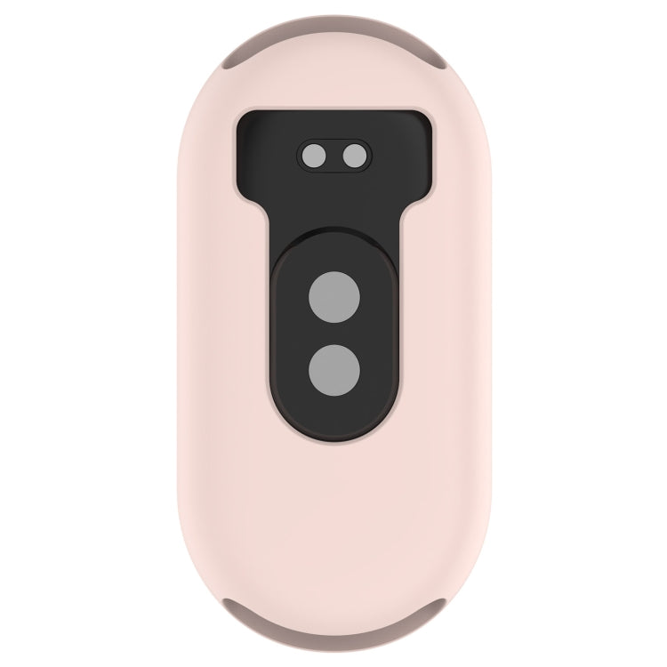 For Xiaomi Mi Band 8 Pure Color Silicone Watch Protective Case(Pink)