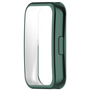 For Huawei Band 8 Full Coverage TPU Electroplating Watch Protective Case(Green)