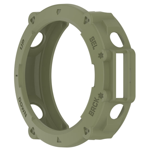 For Amazfit T-Rex Ultra Armor Hollow Watch Protective Case(Green)