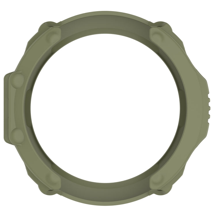 For Amazfit T-Rex Ultra Armor Hollow Watch Protective Case(Green)
