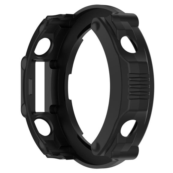 For Amazfit T-Rex Ultra Armor Hollow Watch Protective Case(Black)