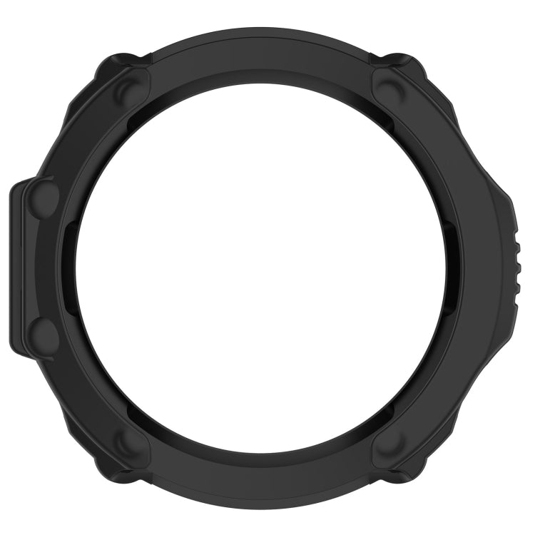 For Amazfit T-Rex Ultra Armor Hollow Watch Protective Case(Black)