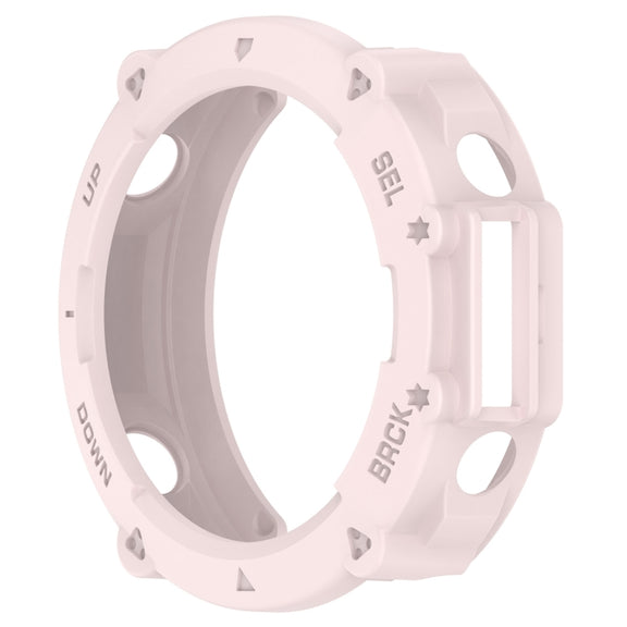 For Amazfit T-Rex Ultra Armor Hollow Watch Protective Case(Light Pink)