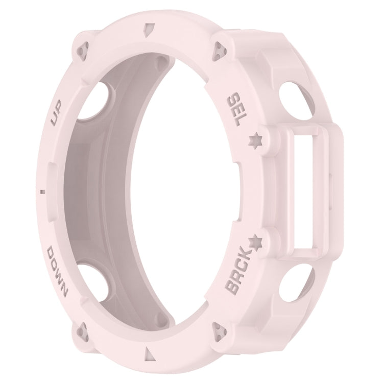 For Amazfit T-Rex Ultra Armor Hollow Watch Protective Case(Light Pink)