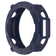 For Amazfit T-Rex Ultra Armor Hollow Watch Protective Case(Midnight Blue)