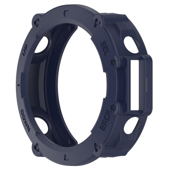 For Amazfit T-Rex Ultra Armor Hollow Watch Protective Case(Midnight Blue)