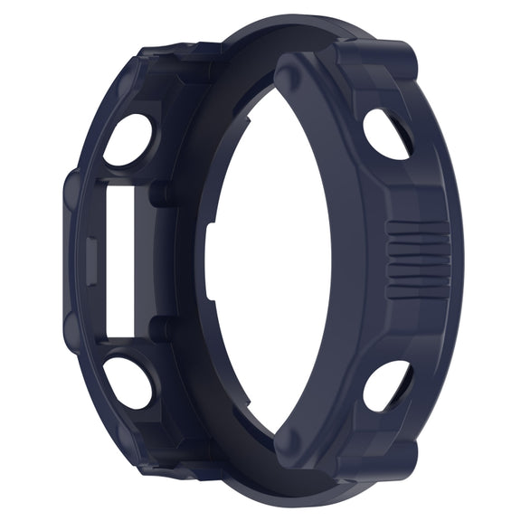 For Amazfit T-Rex Ultra Armor Hollow Watch Protective Case(Midnight Blue)
