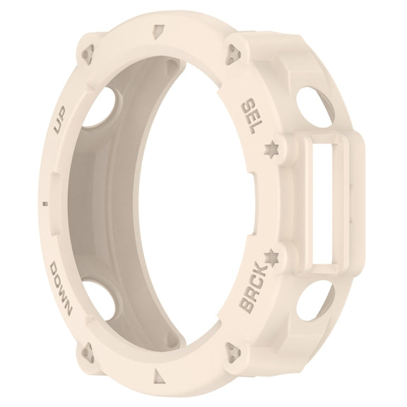 For Amazfit T-Rex Ultra Armor Hollow Watch Protective Case(Starlight Color)