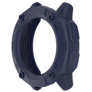 For Garmin Instinct 2X Armor Hollow Watch Protective Case(Midnight Blue)