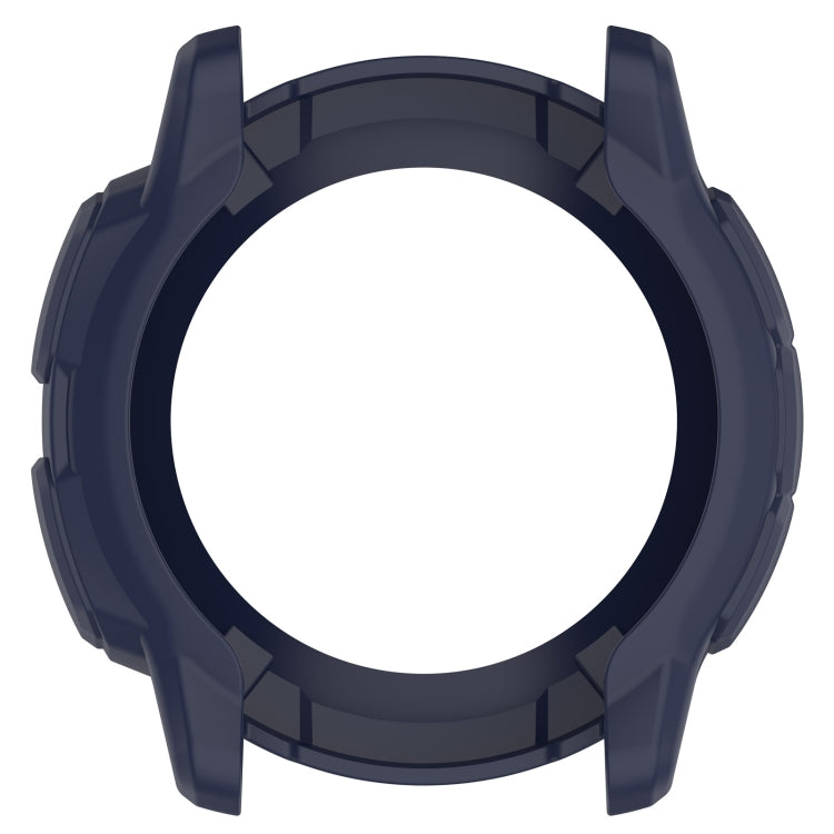For Garmin Instinct 2X Armor Hollow Watch Protective Case(Midnight Blue)