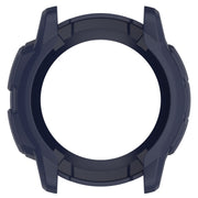 For Garmin Instinct 2X Armor Hollow Watch Protective Case(Midnight Blue)