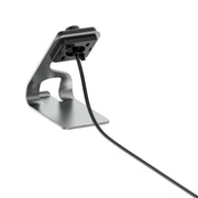 For Amazfit T-Rex Ultra Rotatable Smart Watch Charger Metal Dock Charger Bracket(Grey)