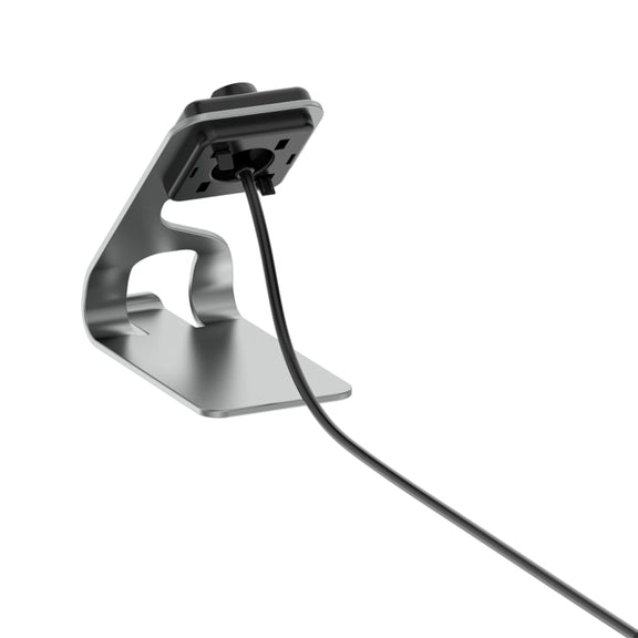 For Amazfit T-Rex Ultra Rotatable Smart Watch Charger Metal Dock Charger Bracket(Grey)