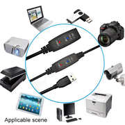 USB 3.0 Male to Female Super Speed Extension Cable, Length:10m