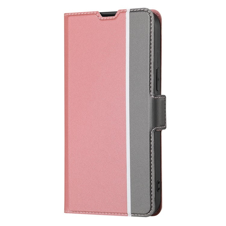 For Honor Magic6 Pro Twill Texture Side Button Leather Phone Case(Pink)
