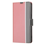 For Honor Magic6 Pro Twill Texture Side Button Leather Phone Case(Pink)