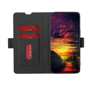 For Realme 11 Pro 5G / 11 Pro+ 5G Twill Texture Side Button Leather Phone Case(Black)