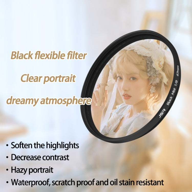 JSR Black Mist Filter Camera Lens Filter, Size:43mm(1/4 Filter)