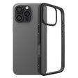 For iPhone 16 Pro Max Frosted TPU + Transparent PC Phone Case(Black) - iPhone 16 Pro Max Cases by PMC TechLife | Online Shopping South Africa | PMC TechLife | Buy Now Pay Later Mobicred