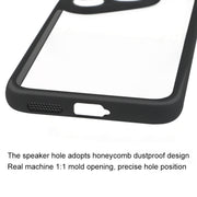 For Huawei Pura 70 Frosted TPU + Transparent PC Phone Case(Black)