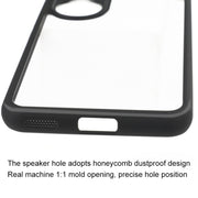 For Honor 90 Frosted TPU + Transparent PC Phone Case(Black)