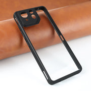 For Asus ROG Phone 8 / 8 Pro Frosted TPU + Transparent PC Phone Case(Black)