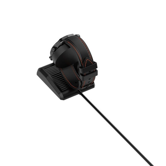 For Ticwatch Pro 5 Smart Watch USB Vertical Magnetic Charger, Lenght: 1m(Black)