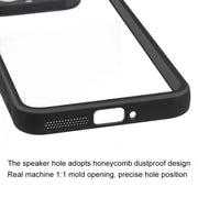 For Xiaomi 14 Frosted TPU + Transparent PC Phone Case(Black)