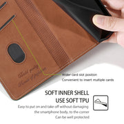 For Honor Magic6 Pro Contrast Color Side Buckle Leather Phone Case(Light Brown + Green)