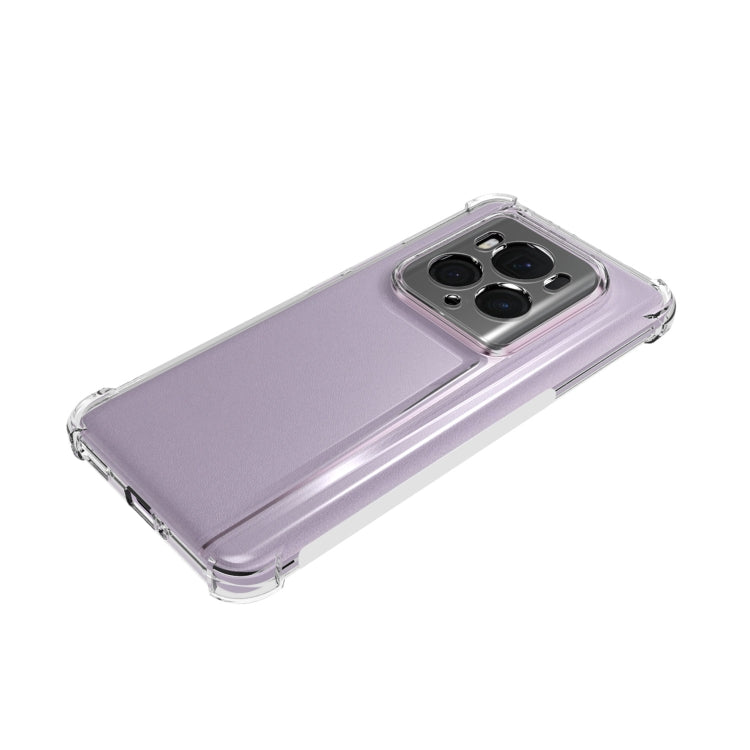 For Honor Magic6 Ultimate Shockproof Non-slip Thickening TPU Phone Case(Transparent)