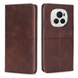 For Honor Magic6 Pro Cow Texture Magnetic Leather Phone Case(Dark Brown) - Honor Cases by PMC Jewellery | Online Shopping South Africa | PMC Jewellery | Buy Now Pay Later Mobicred