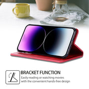For Honor Magic6 Pro Cow Texture Magnetic Leather Phone Case(Red)