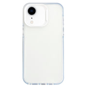 For iPhone XR 2 in 1 Frosted TPU Phone Case(Transparent)