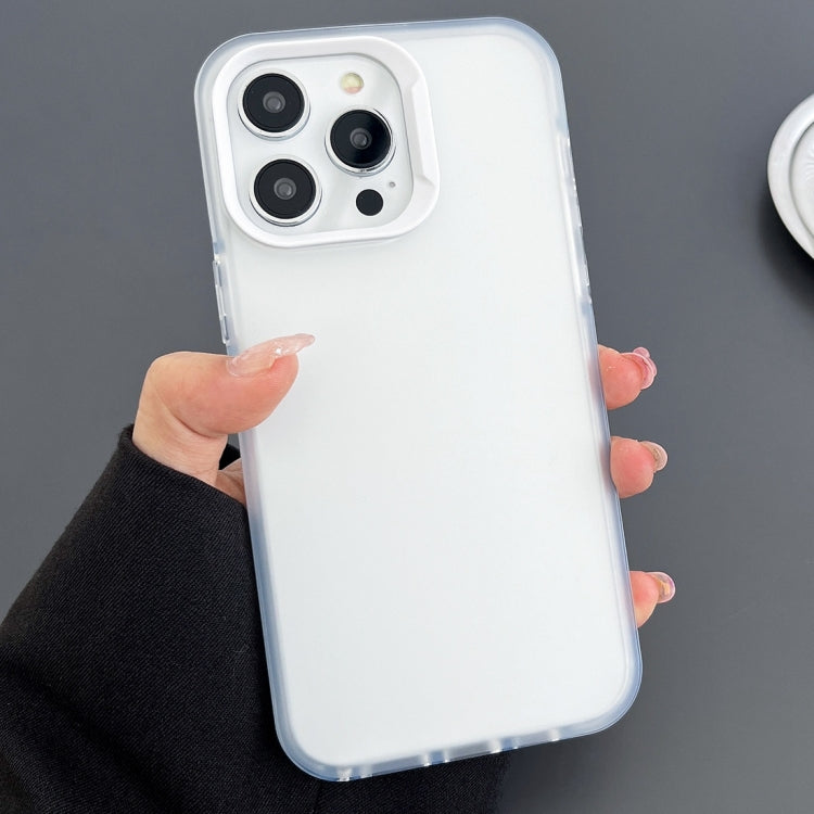 For iPhone XR 2 in 1 Frosted TPU Phone Case(Transparent)
