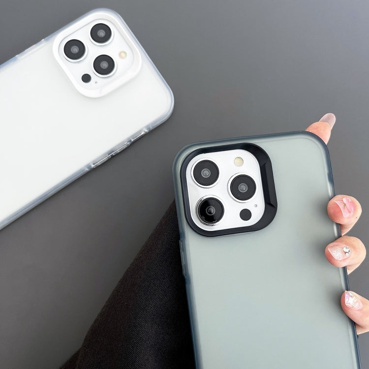 For iPhone XR 2 in 1 Frosted TPU Phone Case(Transparent)