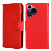 For Huawei Pura 70 Pro / 70 Pro+ 5G Crystal Texture Leather Phone Case(Red)