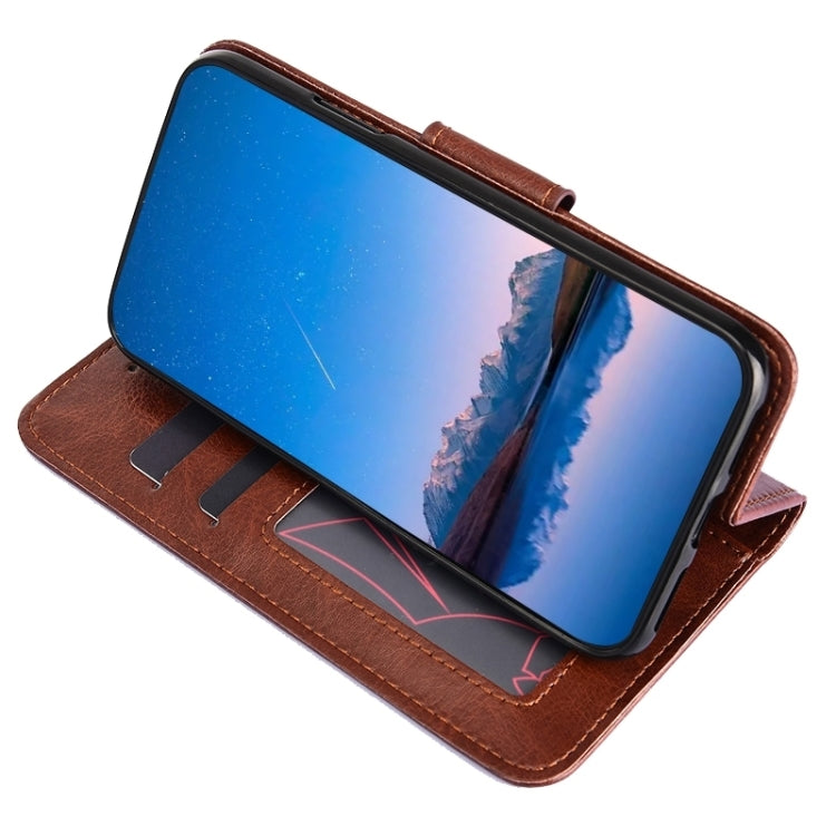 For Huawei Pura 70 Ultra 5G Crystal Texture Leather Phone Case(Brown)