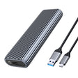 ORICO AM2C3 M.2 NGFF SSD Enclosure(Grey) - HDD Enclosure by ORICO | Online Shopping South Africa | PMC TechLife | Buy Now Pay Later Mobicred