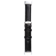 For Fitbit Charge 5 18mm Bamboo Joint Texture Genuine Leather Watch Band(Black) - free shipping - PMC TechLife - Order now!