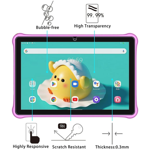 For Blackview Tab A7 Kids 9H 0.3mm Explosion-proof Tempered Glass Film
