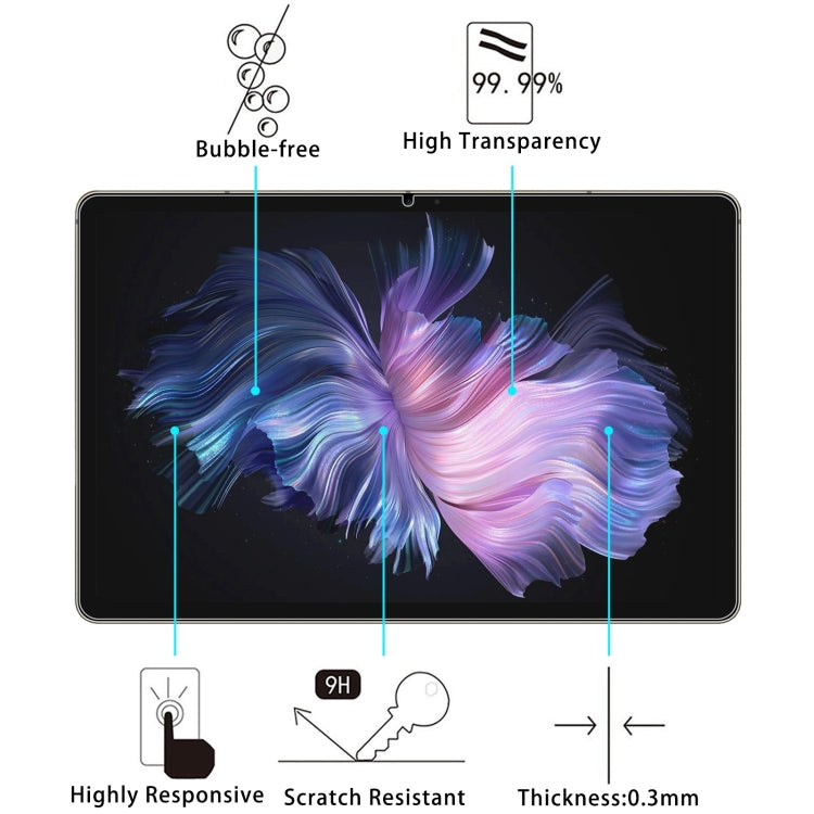 For Doogee T30 Max 9H 0.3mm Explosion-proof Tempered Glass Film