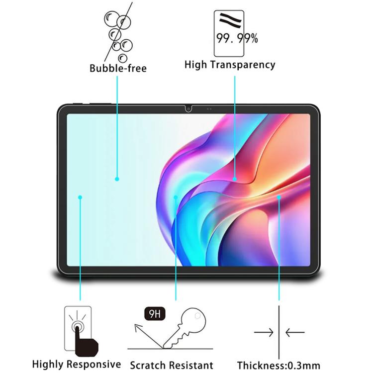For Doogee T35 9H 0.3mm Explosion-proof Tempered Glass Film