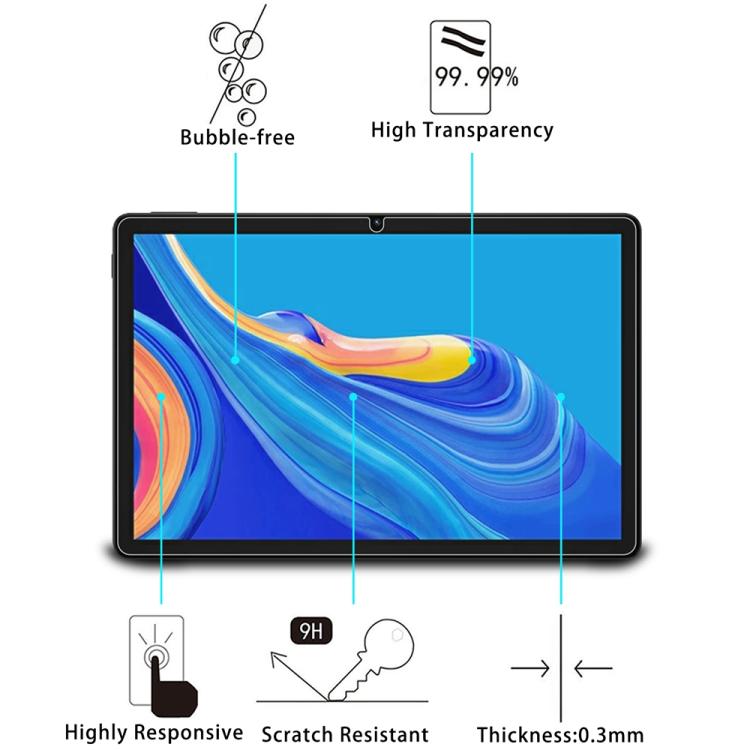 For Doogee U11 9H 0.3mm Explosion-proof Tempered Glass Film